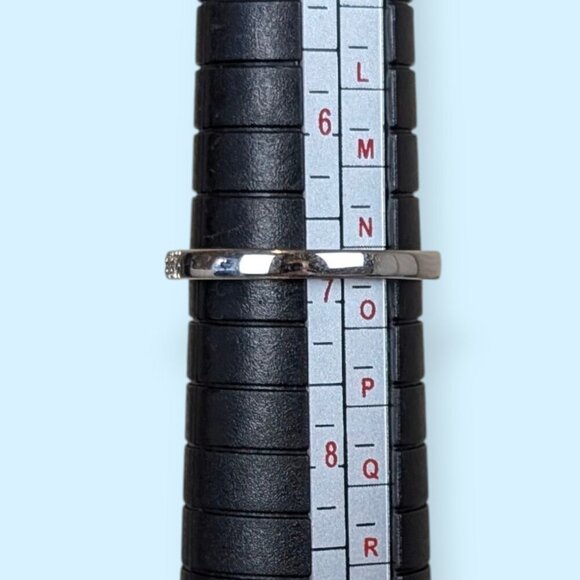 Rhinestone Pave Front Band Ring - Picture 6 of 6